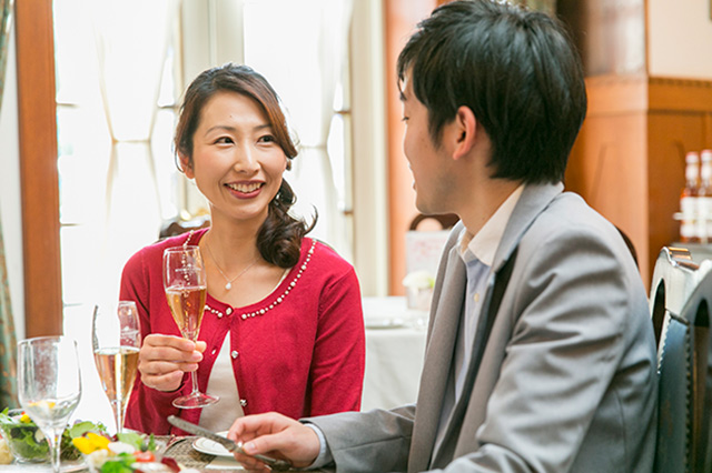 ステラ結婚情報センターのランチデート